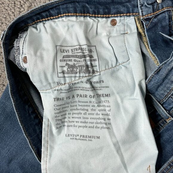 Levi's Premium Lot 541 Big E Athletic Taper Men's Jeans - 34"x32" - VG Condition - Picture 8 of 8